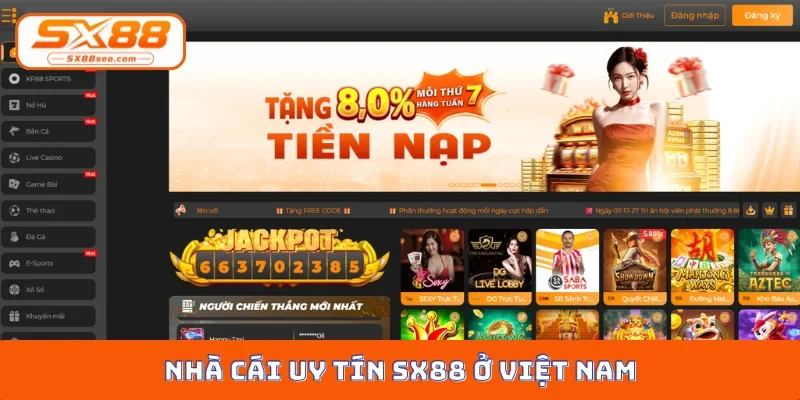 Nhà cái uy tín SX88 ở Việt Nam